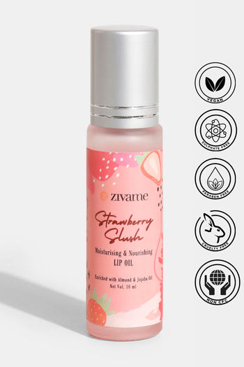 Buy Zivame Moisturising Strawberry Slush Lip Oil - 10 ml